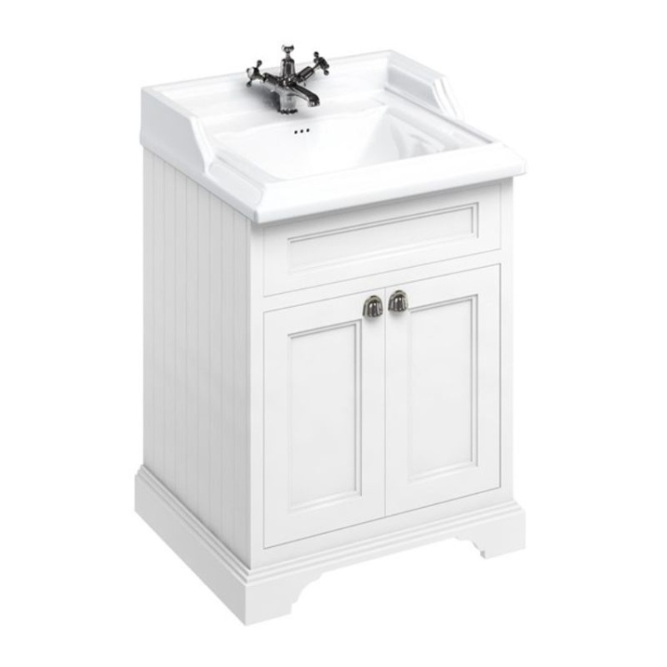 Burlington Vanity Unit, 65cm with Doors and Basin